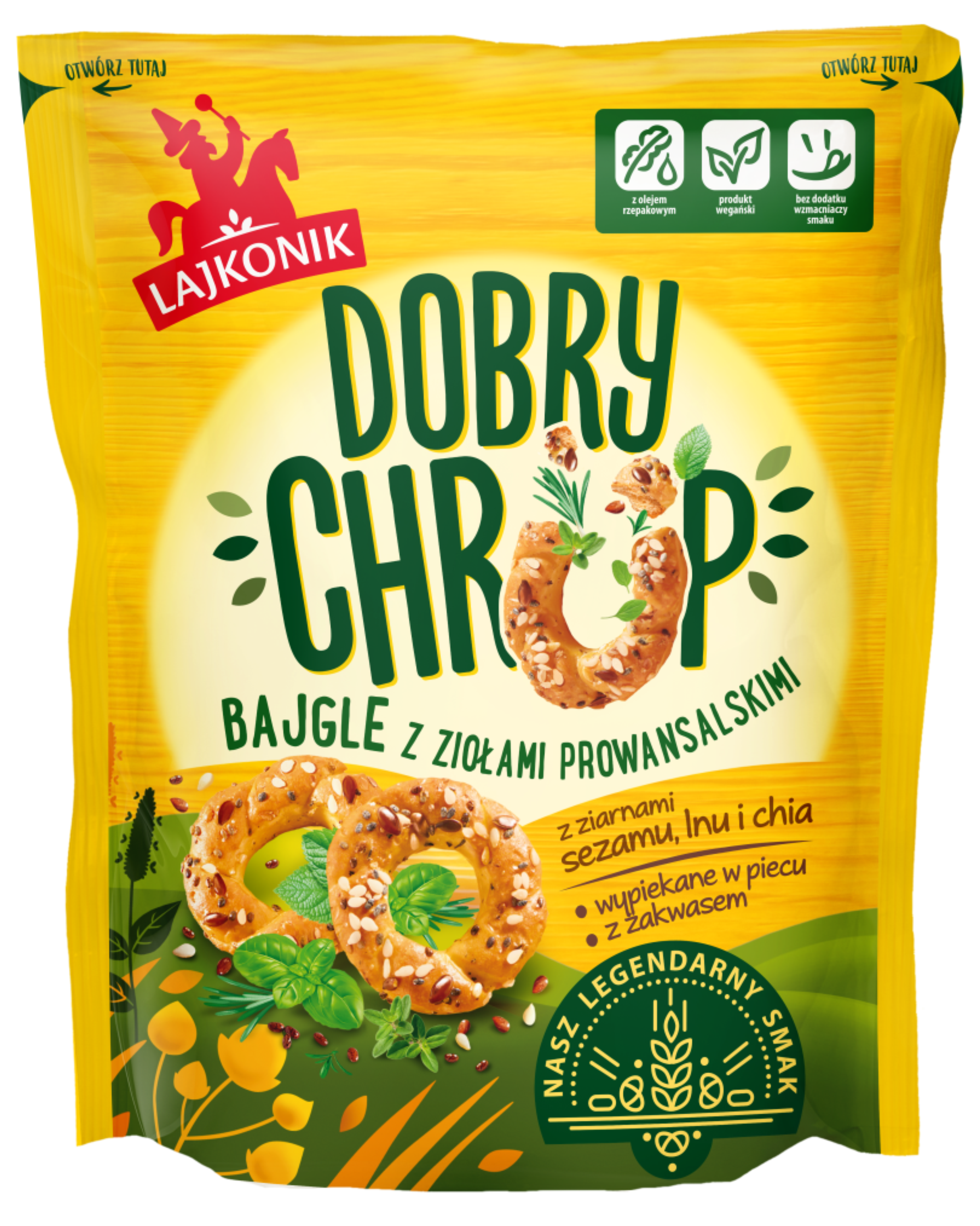 Бубликы Lajkonik с прованскими травами 100 г-1-mywatershop.com.ua