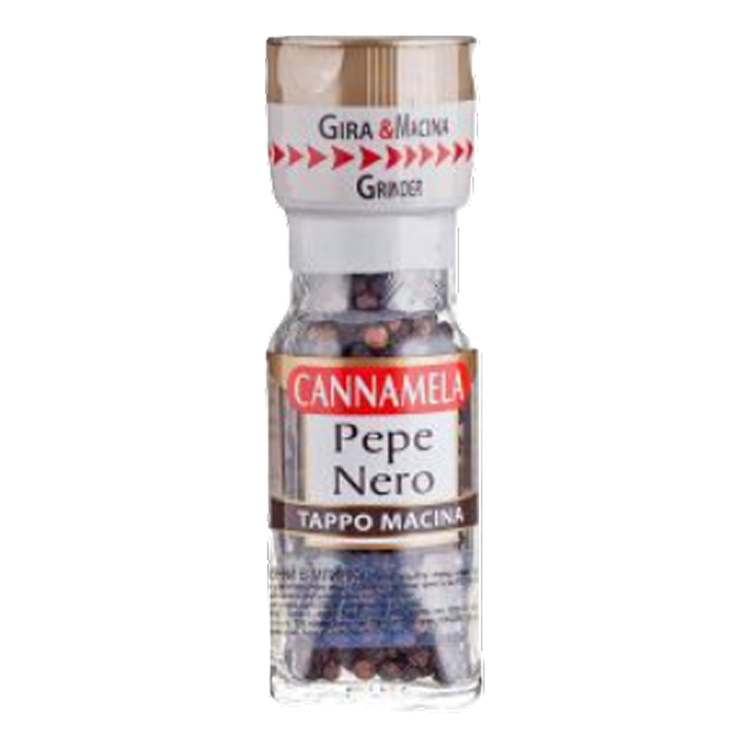 Перец черный Cannamela в мельнице 28 г-12-mywatershop.com.ua