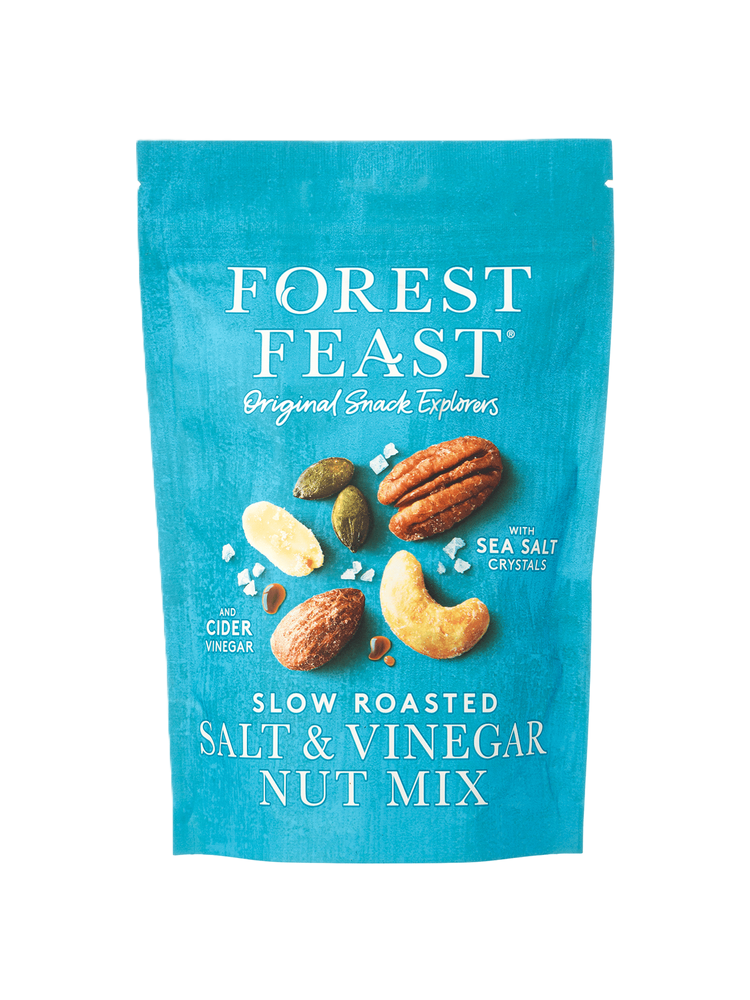 Смесь обжаренных ореховых ядер Forest Feast Морская соль и сидровый уксус 120 г
-1-mywatershop.com.ua