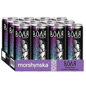 Моршинська Воля Ягідний мікс 0,33 л енергетичний середньогазований напій — фото 3