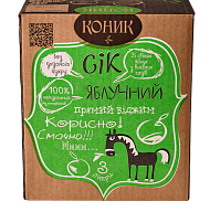 Сок Коник яблочный 3 л-3-mywatershop.com.ua