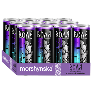 Моршинська Воля зі смаком ягідний мікс 0,33 л енергетичний середньогазований напій — фото 3