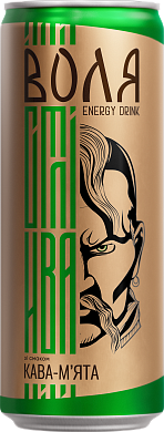Моршинская Воля со вкусом кофе-мята 0,33 л энергетический среднегазированный напиток — фото 3
