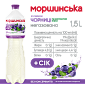 Моршинская со вкусом черники и экстрактом мяты 1,5 л негазированный напиток — фото 2