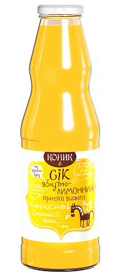 Сік Коник яблучно-лимонний 1 л — фото 1