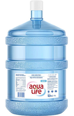 Вода Аква Лайф Плюс 18,9 л — фото 1