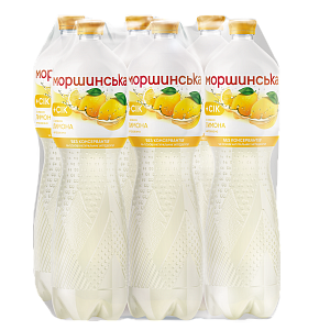 Моршинская со вкусом Лимона 1,5 л негазированный напиток — фото 3