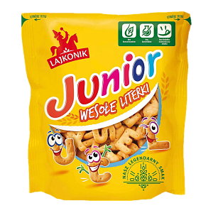 Крекер Lajkonik Счастливые буквы 120 г — фото 1