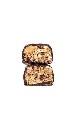 Батончик Green Chef з хрумкою зеленою гречкою та вишнею Crunch 50 г — фото 2