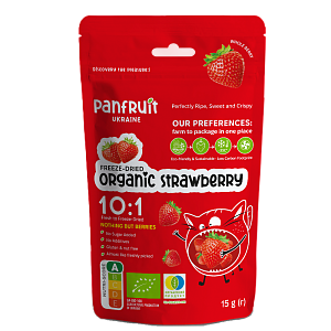 Сублимированная клубника Panfruit 15 г — фото 1