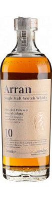Виски Arran односолодовый 10 лет в тубусе 0,7 л — фото 1