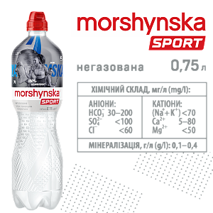 Моршинська Спорт 0,75 л негазована вода — фото 2