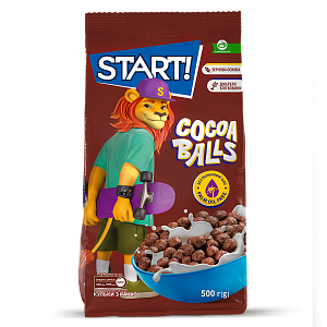 Кульки Start! з какао 500 г — фото 1