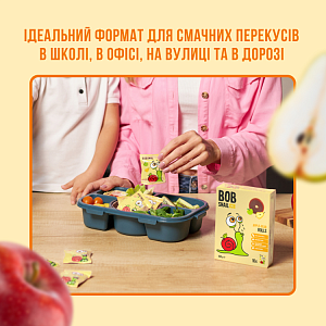 Натуральные фруктовые Конфеты "Яблоко-Груша" Bоb Snail 100 г — фото 3