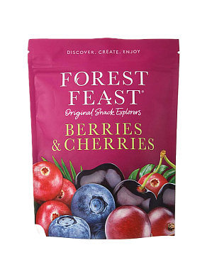 Смесь ягодно-вишневая Forest Feast сушёная с изюмом 170 г — фото 1