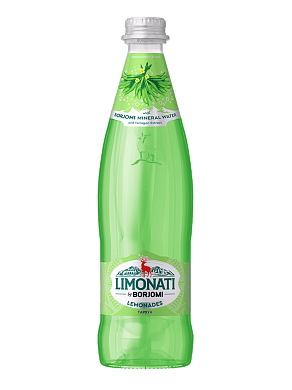 Лимонад Borjomi Limonati Тархун 0,5 л сильногазированный напиток — фото 3