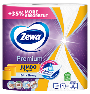 Полотенца бумажные Zewa Premium Jumbo 1 шт — фото 2