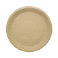 Одноразовая  крафтовая тарелка 23 см (100 шт/уп) — фото 1