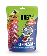 Набор конфет фруктово-ягодных "Страйпы ассорти" Bоb Snail 98 г-mywatershop.com.ua