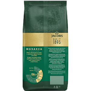 Кофе в зернах Jacobs Monarch 1 кг — фото 5