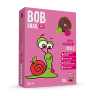Натуральні фруктові Цукерки "Яблуко-Малина" Bоb Snail 100 г-mywatershop.com.ua