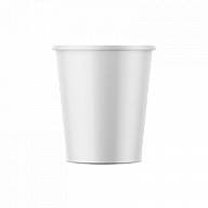 Бумажный стакан белый 185 мл (100 шт/уп)-3-mywatershop.com.ua