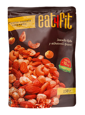 Смесь жареных орехов Eat4Fit 150 г — фото 1