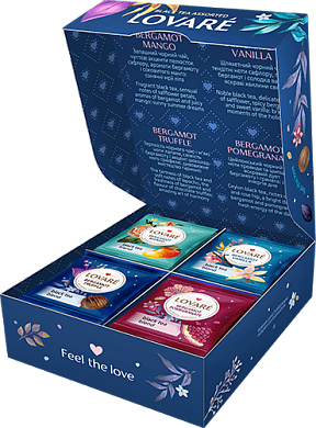 Чай Lovare "Бергамот ассорти" (32 пак) — фото 2