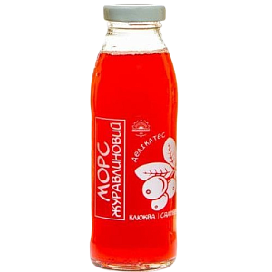 Морс Ярмолинці журавлиновий натуральний 0,3 л — фото 1