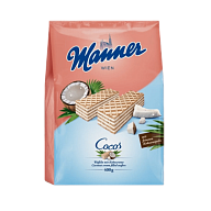 Вафли Manner Coconut Cream с кокосовым кремом 400 г-1-mywatershop.com.ua