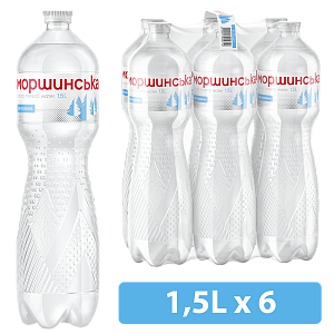 Моршинська 1,5 л негазована вода — фото 1
