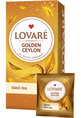 Чай Lovare "Golden Ceylon" (24 пак) з доставкою по Україні | магазин ...