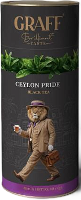 Чай чёрный Graff Гордость Цейлона 80 г — фото 1