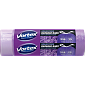 Пакеты для мусора Vortex HDPE с затяжкой фиолетовые с ароматом лаванды 35 л х 15 шт — фото 1