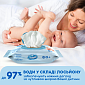 Салфетки влажные  Smile Baby Экстракт ромашки и алоэ 100 шт — фото 4