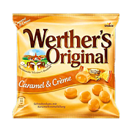 Цукерки Werther's Original Вершкова карамель з начинкою 80 г-2-mywatershop.com.ua