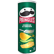 Чіпси картопляні Pringles Cheese  Onion 165 г-7-mywatershop.com.ua