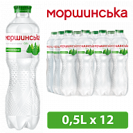 Моршинська 0,5 л слабогазована вода
-1-mywatershop.com.ua