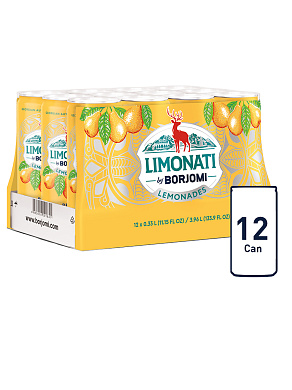 Лимонад Borjomi Limonati Груша 0,33 л сильногазований напій — фото 2