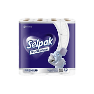 Туалетная бумага Selpak Professional Premium трехслойная 32 рулона-2-mywatershop.com.ua