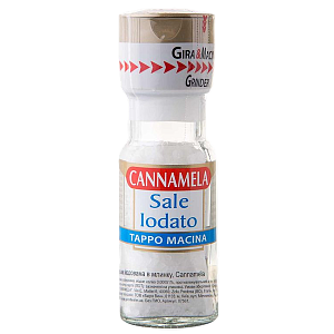 Сіль морська Cannamela йодована в млинку 63 г — фото 1