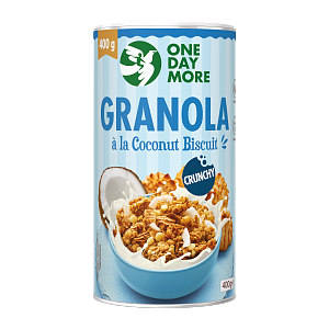 Гранола One Day More Coconut Biscuit 400 г — фото 1