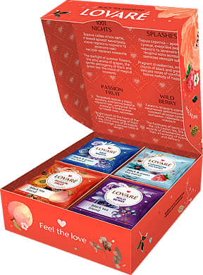 Чай Lovare "Черный ассорти" (32 пак) — фото 2