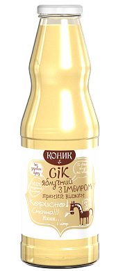 Сок Коник яблочный8 с имберем 1 л — фото 1