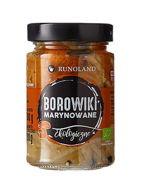 Белые грибы Runoland маринованные 300 г — фото 1