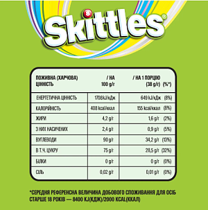 Драже Skittles Кисломикс 95 г — фото 3