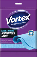 Салфетка Vortex из микрофибры для стекла и зеркал 1 шт-3-mywatershop.com.ua