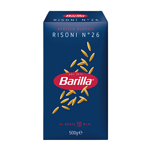 Макароны Barilla Risoni №26 500 г — фото 1