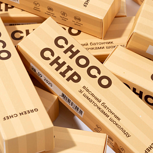 Овсяный батончик Green Chef с шоколадными кусочками Oat&Choco Chip 40 г — фото 3