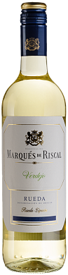 Вино Marques de Riscal Marques de Riscal виноградное натуральное сухое белое 0,75 л — фото 1